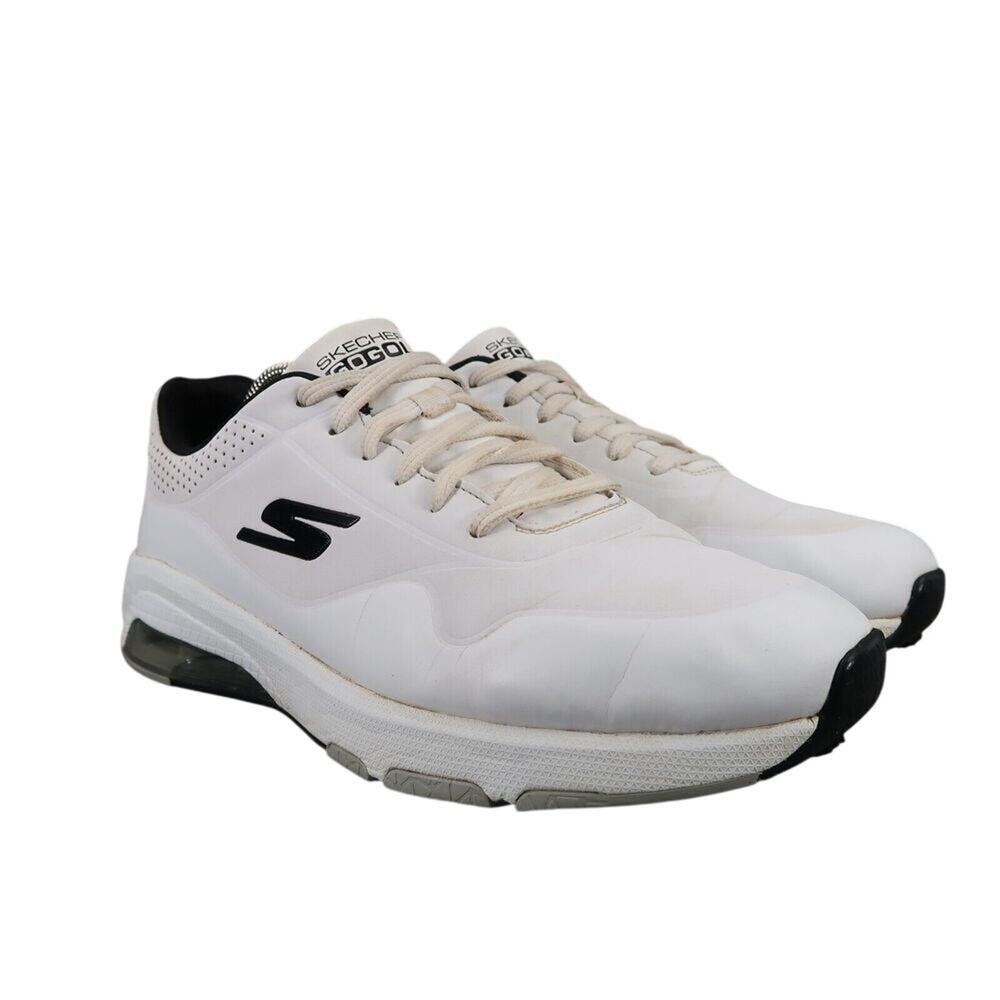 Skechers Shoes Mens 9 Go Golf Sneaker Athletic Skech Air Dos Sport Cleat White